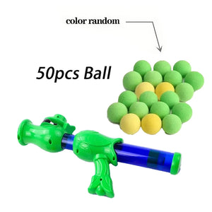 Interactive Cat Ball Launcher Toy | Fun Shooting Game for Kittens & Puppies | EVA Soft Balls