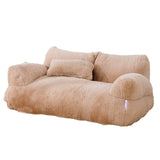 Luxury Plush Cat & Dog Sofa Bed – Ultra-Comfortable, Breathable & Warm Nest for Small & Medium Pets