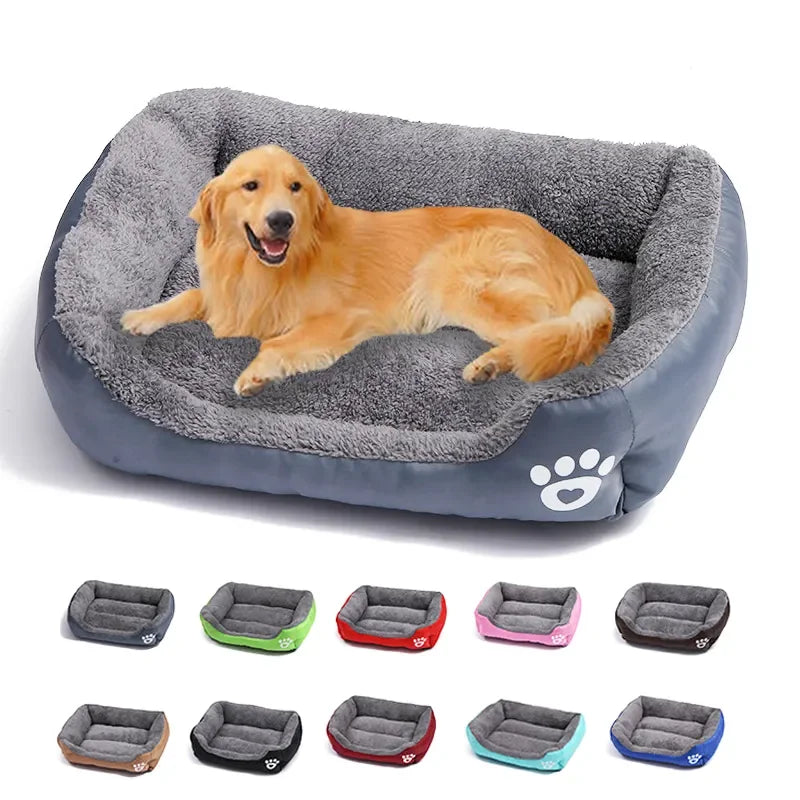 Luxury Waterproof Plush Dog & Cat Bed | Ultra-Soft, Washable & Orthopedic Pet Cushion