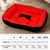 Luxury Plush Pet Bed - Soft, Breathable & Cozy Dog & Cat Sofa | Washable & Durable Design