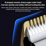 Professional Pet Hair Clipper – Rechargeable & Low-Noise Dog Hair Trimmer with LED Display | Cordless Grooming Clippers for Cats & Dogs