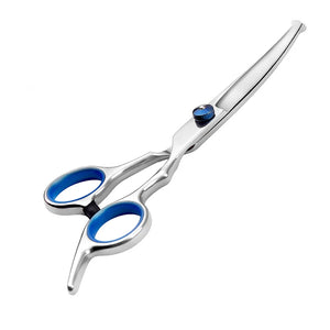 Professional Pet Grooming Scissors – Stainless Steel, Safety Round Head, Dog & Cat Hair Cutting Shears