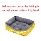 Luxury Plush Pet Bed - Soft, Breathable & Cozy Dog & Cat Sofa | Washable & Durable Design