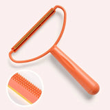 Portable Pet Hair Remover | Manual Lint Scraper & Sticky Brush for Cat & Dog Hair Removal