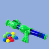 Interactive Cat Ball Launcher Toy | Fun Shooting Game for Kittens & Puppies | EVA Soft Balls