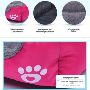 Luxury Waterproof Plush Dog & Cat Bed | Ultra-Soft, Washable & Orthopedic Pet Cushion