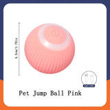 Smart Interactive Dog Ball | USB Rechargeable Automatic Moving & Bouncing Toy for Dogs & Cats