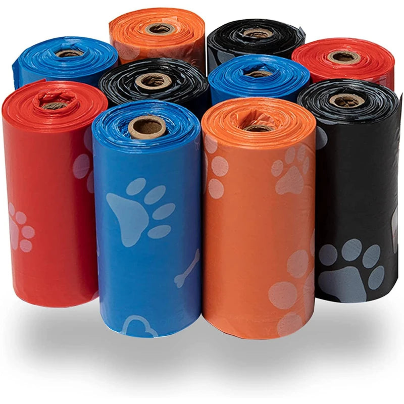 120 Rolls Dog Poop Bags – Biodegradable & Leak-Proof Waste Bags for Dogs