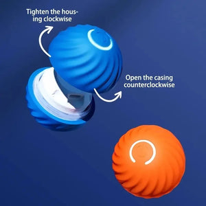 Smart Interactive Dog Ball | USB Rechargeable Automatic Moving & Bouncing Toy for Dogs & Cats