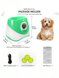 Automatic Dog Ball Launcher - Interactive Tennis Throw Machine | USB Rechargeable Pet Toy