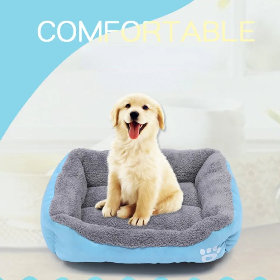 Luxury Waterproof Plush Dog & Cat Bed | Ultra-Soft, Washable & Orthopedic Pet Cushion