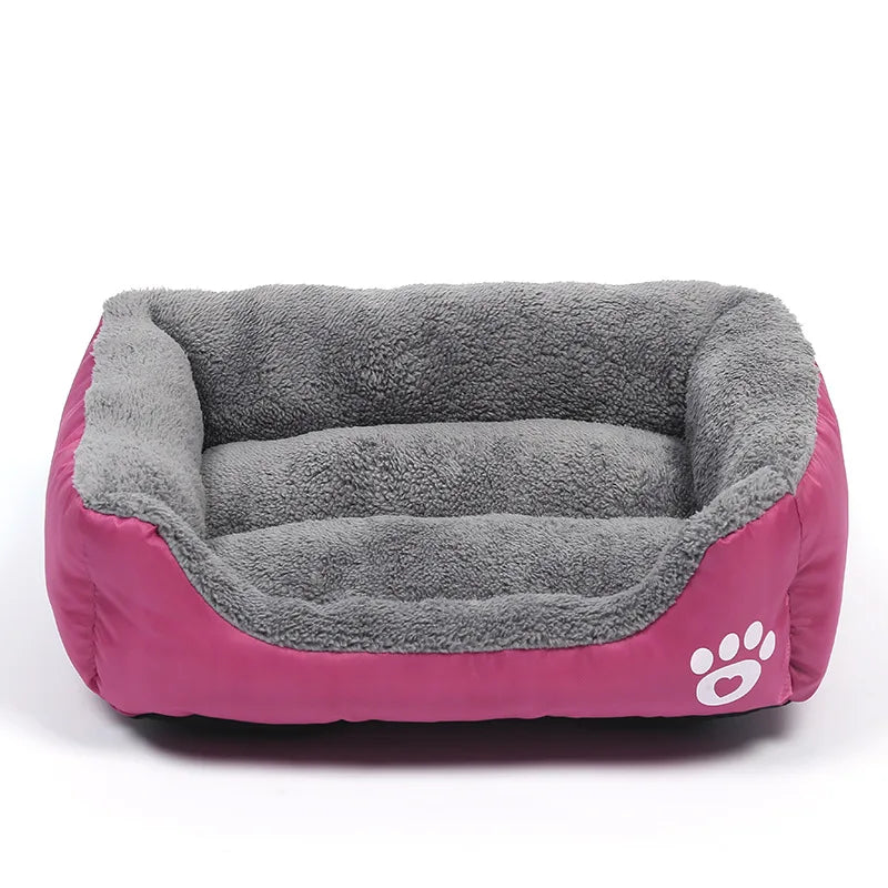 Luxury Waterproof Plush Dog & Cat Bed | Ultra-Soft, Washable & Orthopedic Pet Cushion