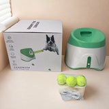 Automatic Dog Ball Launcher - Interactive Tennis Throw Machine | USB Rechargeable Pet Toy