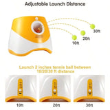 Automatic Dog Ball Launcher - Interactive Tennis Throw Machine | USB Rechargeable Pet Toy