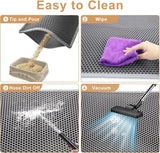 Cat Litter Mat | Waterproof Double Layer Anti-Slip Mat for Litter Box | Easy Clean & Durable Pet Mat