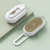 Electric Spray Pet Massage Comb | Anti-Static & Grooming Brush for Cats & Dogs | One-Touch Water Spray