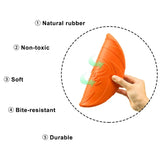 OUZEY Durable Bite-Resistant Flying Disc Dog Toy – Interactive Outdoor Training & Playtime