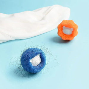 Reusable Pet Hair Remover Balls for Laundry | Lint & Fur Catcher for Washing Machines | Sticky Hair Removal Tool