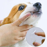 Soft Silicone Finger Toothbrush for Dogs & Cats | Tartar & Plaque Removal | Pet Oral Care Tool