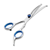 Professional Pet Grooming Scissors – Stainless Steel, Safety Round Head, Dog & Cat Hair Cutting Shears