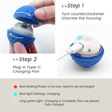 Smart Interactive Dog Ball | USB Rechargeable Automatic Moving & Bouncing Toy for Dogs & Cats