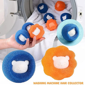 Reusable Pet Hair Remover Balls for Laundry | Lint & Fur Catcher for Washing Machines | Sticky Hair Removal Tool