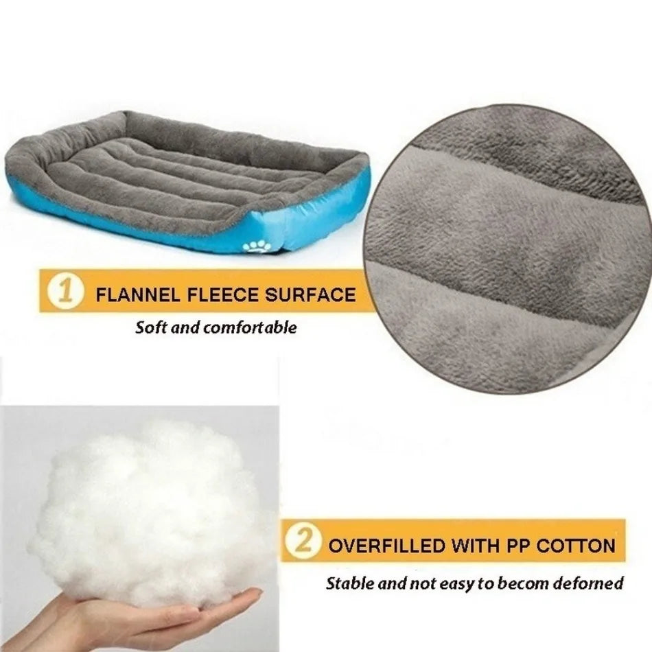 Luxury Waterproof Plush Dog & Cat Bed | Ultra-Soft, Washable & Orthopedic Pet Cushion