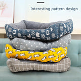 Luxury Plush Pet Bed - Soft, Breathable & Cozy Dog & Cat Sofa | Washable & Durable Design