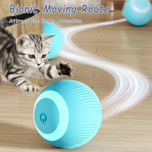 Smart Interactive Dog Ball | USB Rechargeable Automatic Moving & Bouncing Toy for Dogs & Cats